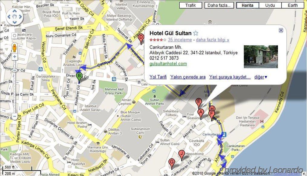 Gul Sultan Hotel Истанбул Екстериор снимка